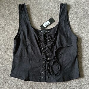 Motel Rocks Corset Top